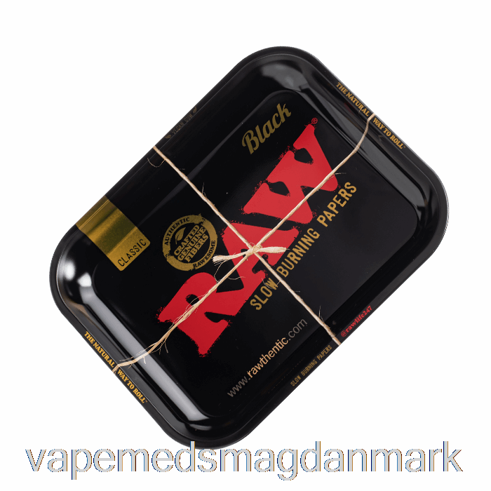 Vape Uden Nikotin Rå Store Metal Rullebakker Sort
